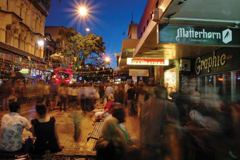 Cuba Street at night – WellingtonNZ – Wellington Resource Hub