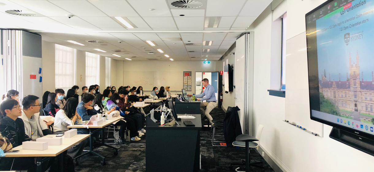 The University of Sydney Centre for English Teaching - Teacher Training students