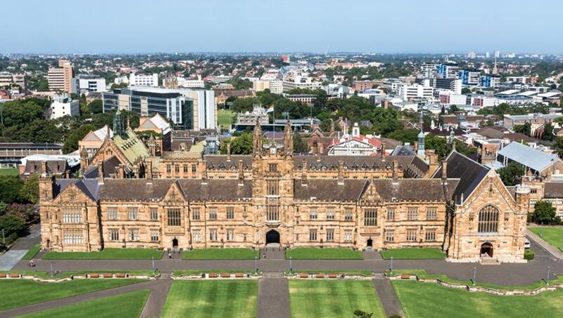 The University of Sydney campus aerial