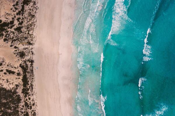 Beach aerial view - Nature